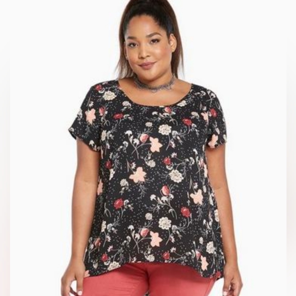 Torrid Georgette Top